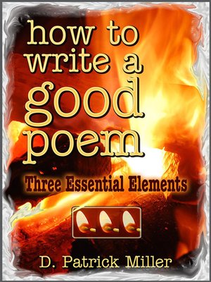 cover image of How to Write a Good Poem